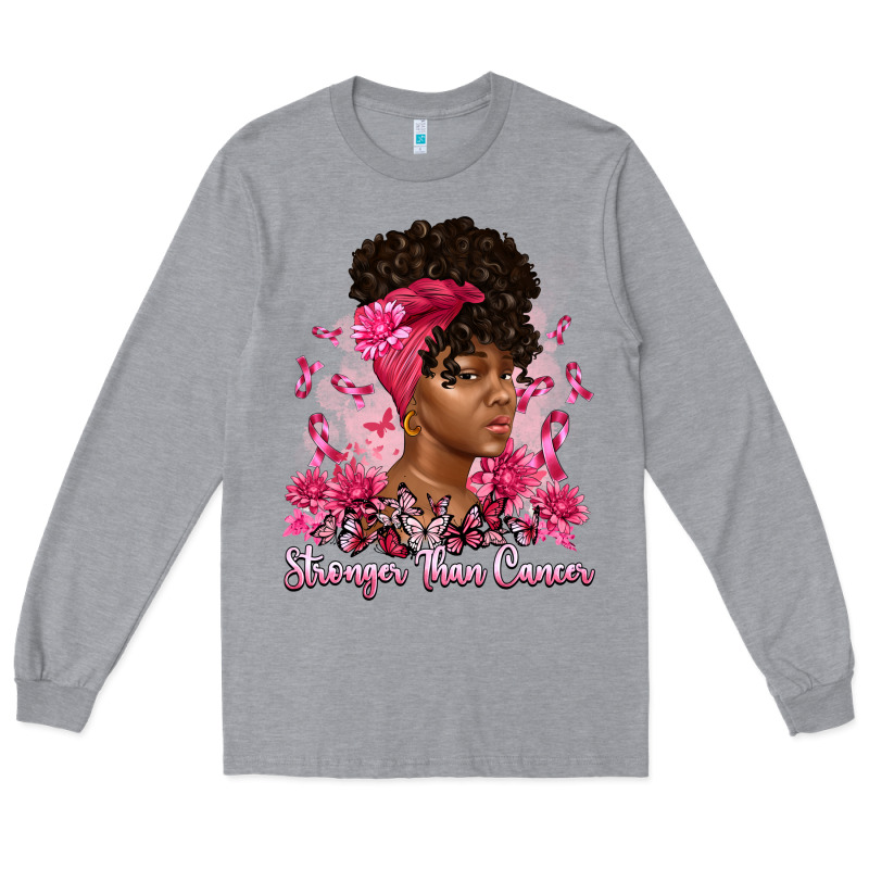 Stronger Than Cancer Long Sleeve Tee by Artiststas | Teevron