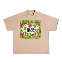 Burro tis the season christmas tree cake Urban Heavy Tee - MaliasSmallBusiness