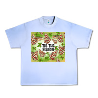 Grape Ice tis the season christmas tree cake Urban Heavy Tee - MaliasSmallBusiness