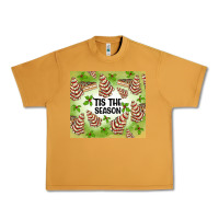 Peanut Butter tis the season christmas tree cake Urban Heavy Tee - MaliasSmallBusiness