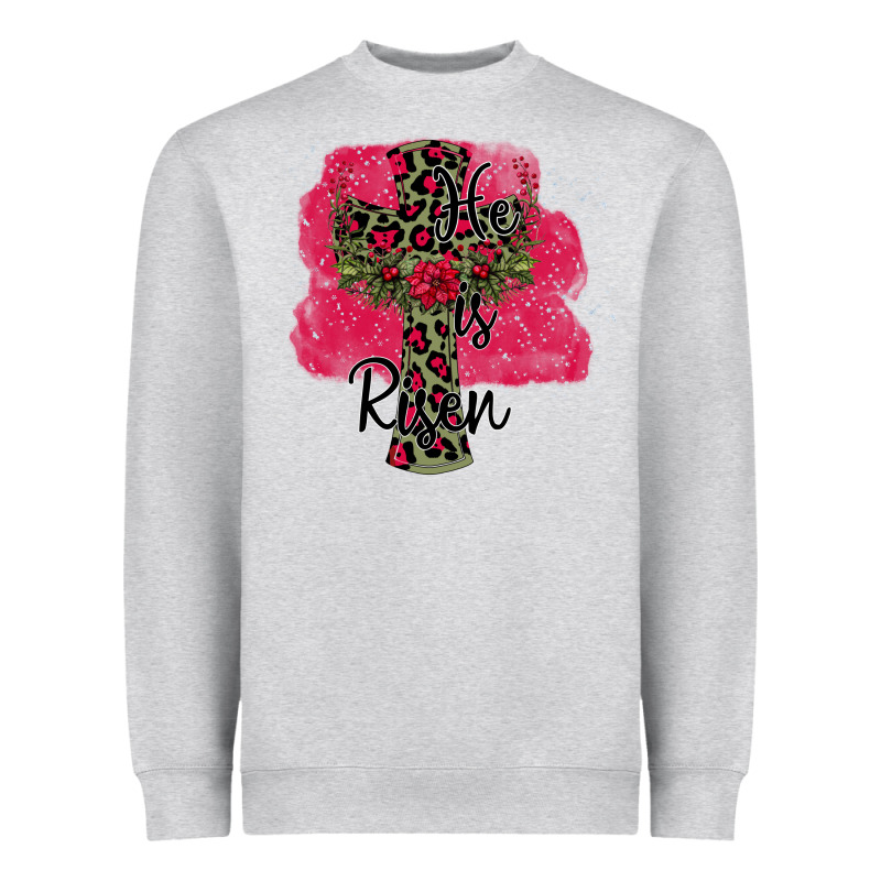 He İs Risen Easter Heavyweight Sweatshirt by Bettercallsaul | Teevron