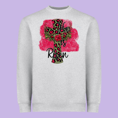 He İs Risen Easter Heavyweight Sweatshirt Designed By Bettercallsaul