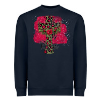 Navy He İs Risen Easter Heavyweight Sweatshirt - Bettercallsaul