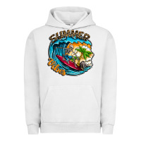 Pigment Lunar Rock Summer Vibes Urban Hoodie - CowhideDigitalArt