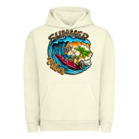 Pigment Pistachio Summer Vibes Urban Hoodie - CowhideDigitalArt
