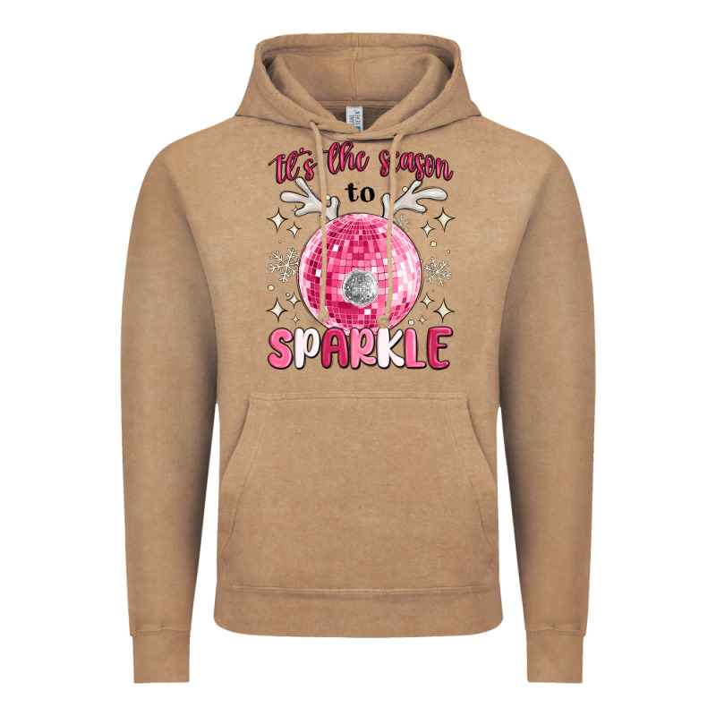 It's The Season To Sparkle Vintage Hoodie by MaliasSmallBusiness | Teevron
