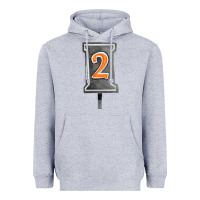 Heather Grey marker 2 chain fa element Heavyweight Hoodie - FaDigitalArtStudio