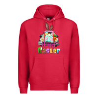 Cardinal Bunny Happy Easter truck Premium Hoodie - CowGirlArtShop
