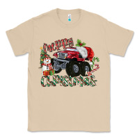 Mushroom Merry Christmas Monster Truck Classic Tee - MaliasSmallBusiness