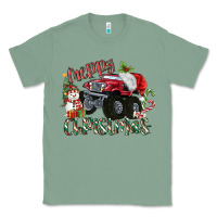 Sage Merry Christmas Monster Truck Classic Tee - MaliasSmallBusiness