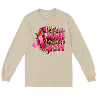 Mushroom i wear pink for my mom Long Sleeve Tee - Artiststas