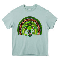 Arona Western Shamrock Cross Rainbow Heavy Core Tee - Artiststas