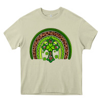 Mossy Western Shamrock Cross Rainbow Heavy Core Tee - Artiststas