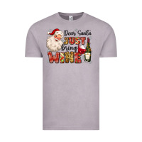 Vintage Zinc dear santa just bring wine Vintage Tee - MaliasSmallBusiness