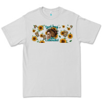 Dove Grey dead inside but caffeinated momlife Premium Tee - Jasminsmagicworld