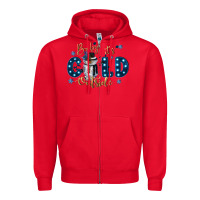 Red baby its cold outside Zipper Hoodie - CowGirlArtShop