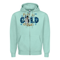 Seafoam baby its cold outside Zipper Hoodie - CowGirlArtShop