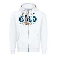 White baby its cold outside Zipper Hoodie - CowGirlArtShop