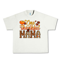 Pistachio one thankful mama Urban Heavy Tee - MaliasSmallBusiness