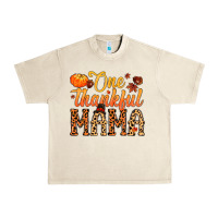 Sandshell one thankful mama Urban Heavy Tee - MaliasSmallBusiness
