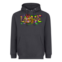 Smoke mardi gras love Heavyweight Hoodie - OliviaCreatesArt