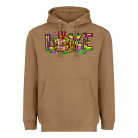 Toasted Coconut mardi gras love Heavyweight Hoodie - OliviaCreatesArt