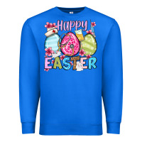 True Royal Happy Easter eggs Premium Sweatshirt - OliviaCreatesArt