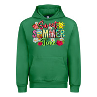Emerald Sweet Summer Time Urban Hoodie - CowhideDigitalArt