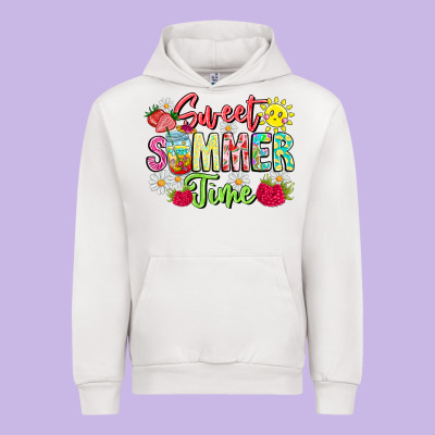 Sweet Summer Time Urban Hoodie Designed By Cowhidedigitalart