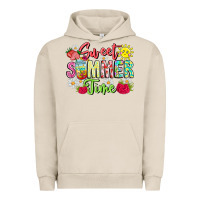 Pigment French Oak Sweet Summer Time Urban Hoodie - CowhideDigitalArt