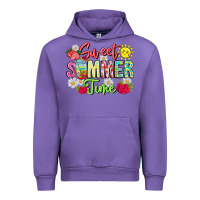 Tulip Sweet Summer Time Urban Hoodie - CowhideDigitalArt