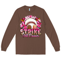 Chestnut strike out cancer baseball Long Sleeve Tee - Artiststas