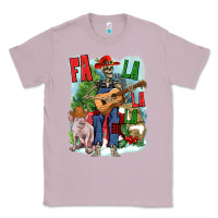 Lilac Fa la la la skeleton farm Classic Tee - NancyCooperArtShop