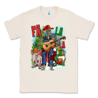 Natural Fa la la la skeleton farm Classic Tee - NancyCooperArtShop