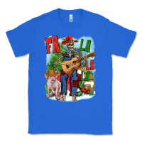 True Royal Fa la la la skeleton farm Classic Tee - NancyCooperArtShop