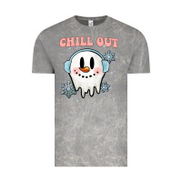 Cloud Rock chill out christmas snowman Vintage Tee - MaliasSmallBusiness