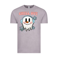 Vintage Zinc chill out christmas snowman Vintage Tee - MaliasSmallBusiness