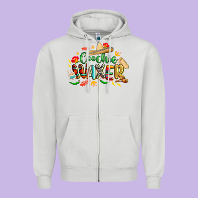 Cinco De Mayo Coochie Waxer Zipper Hoodie Designed By Cowgirlartshop