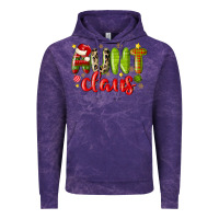 Cloud Purple aunt claus Vintage Hoodie - MaliasSmallBusiness