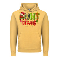 Vintage Mustard aunt claus Vintage Hoodie - MaliasSmallBusiness
