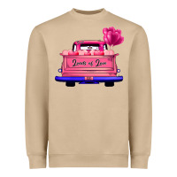 Mushroom Loads Of Love Valentine's Day Truck Heavyweight Sweatshirt - Bettercallsaul