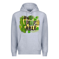 Heather Grey St. Patrick's Un pinch able Premium Hoodie - CowGirlArtShop