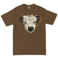 Cacao white calf scottish Premium Tee - BarkalooDesign