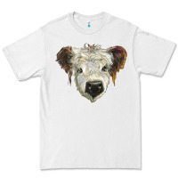 White white calf scottish Premium Tee - BarkalooDesign