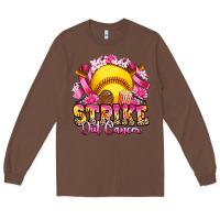Chestnut strike out cancer softball Long Sleeve Tee - Artiststas