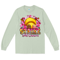 Matcha strike out cancer softball Long Sleeve Tee - Artiststas