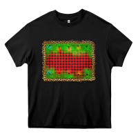 Black christmas lights background Heavy Core Tee - AdoDesignShop