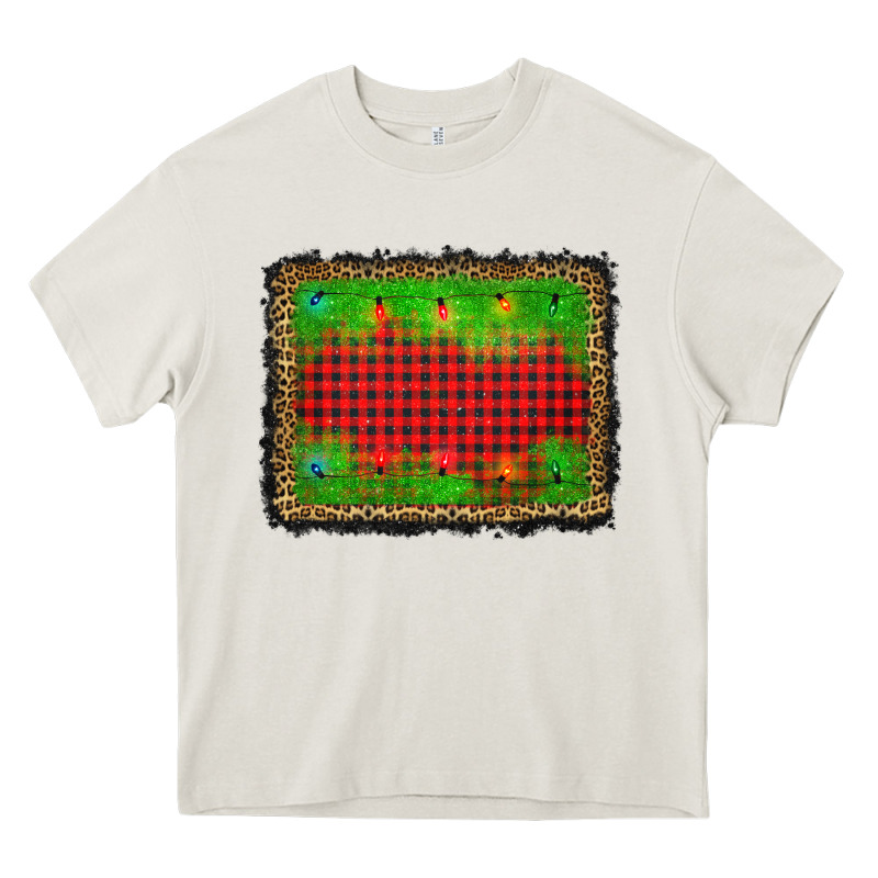 Christmas Lights Background Heavy Core Tee by AdoDesignShop | Teevron