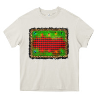 Cream christmas lights background Heavy Core Tee - AdoDesignShop