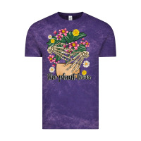 Cloud Purple the plant lover Vintage Tee - MaliasSmallBusiness